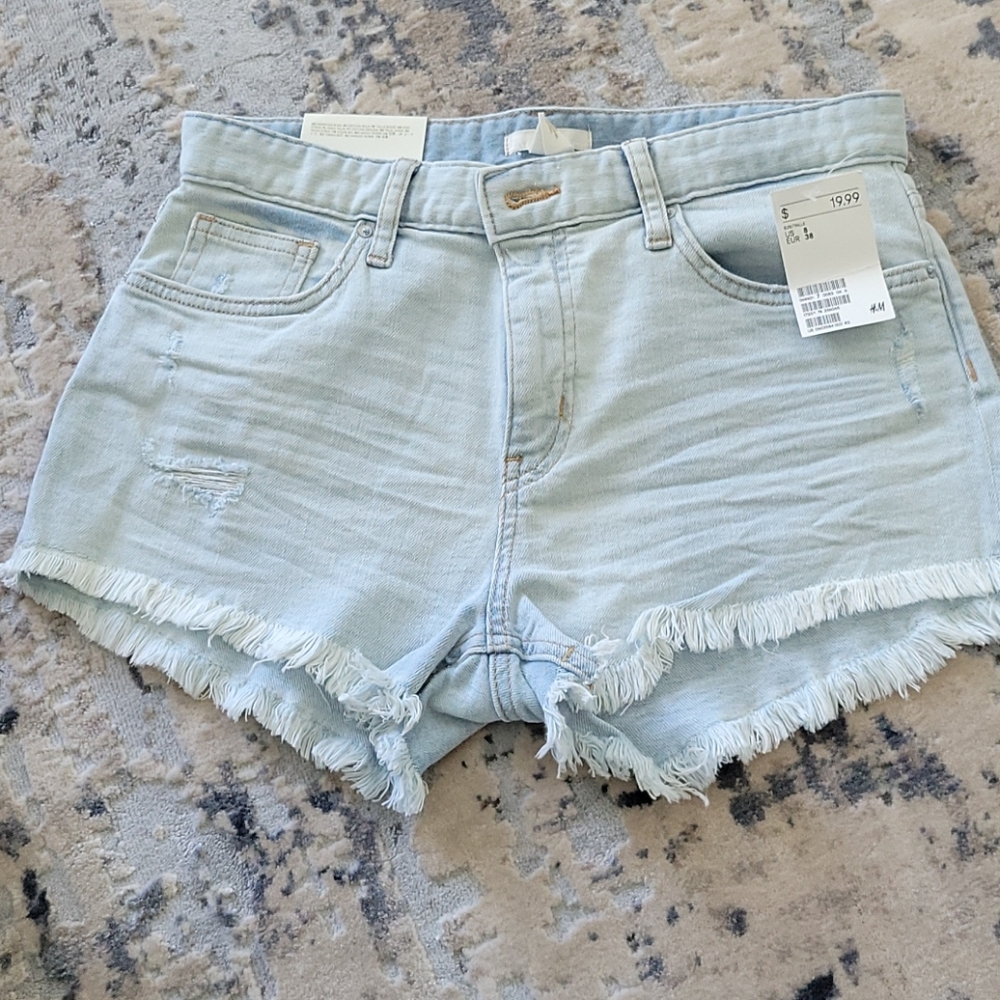 Women Jean shorts from H&M size 8